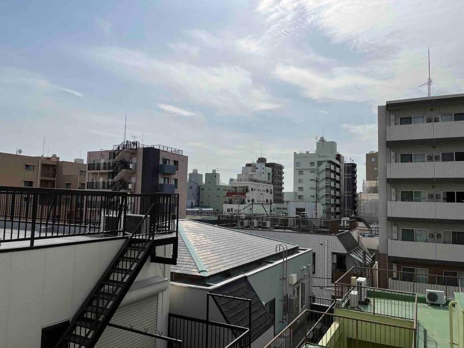 도쿄 503 Oshiage Sta 3Mins Walk! Wi-Fi & Elevator 4Pax 아파트 외부 사진